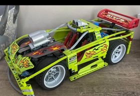 Lego 8649 Racers Nitro Menace Car 100% Complete Set with Instructions no Box