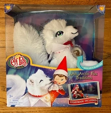 Elf Pets An Arctic Fox Tradition Plush & Storybook New In Box! Damaged Box!