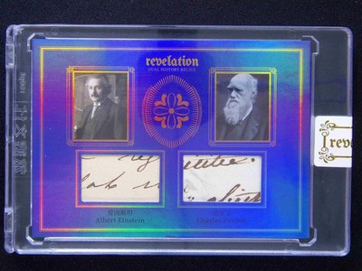 2025 Eternal Revelation Albert Einstein Charles Darwin History Relic 1/75