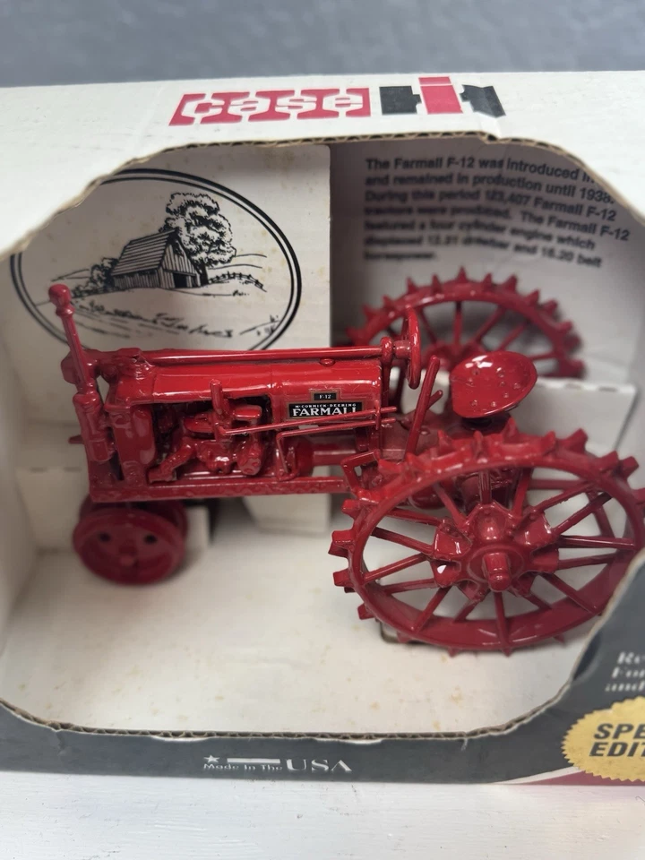 CASE IH Farmall F-12 1/16 Diecast Farm Tractor Replica By Scale Models - Image 2 of 4