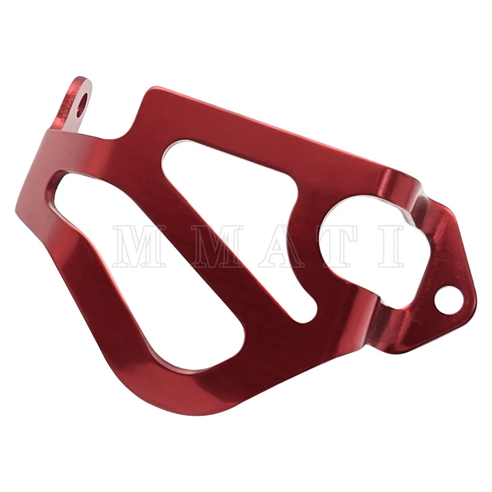 Protector de pinza de freno trasero para Honda CR80R CR85R XR250R XR400R XR600R 1990-07 rojo Foto 2 de 4