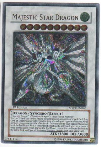 Majestic Star Dragon - SOVR-EN040 - Ultimate Rare - Unlimited Edition Near Mint  - Picture 1 of 1
