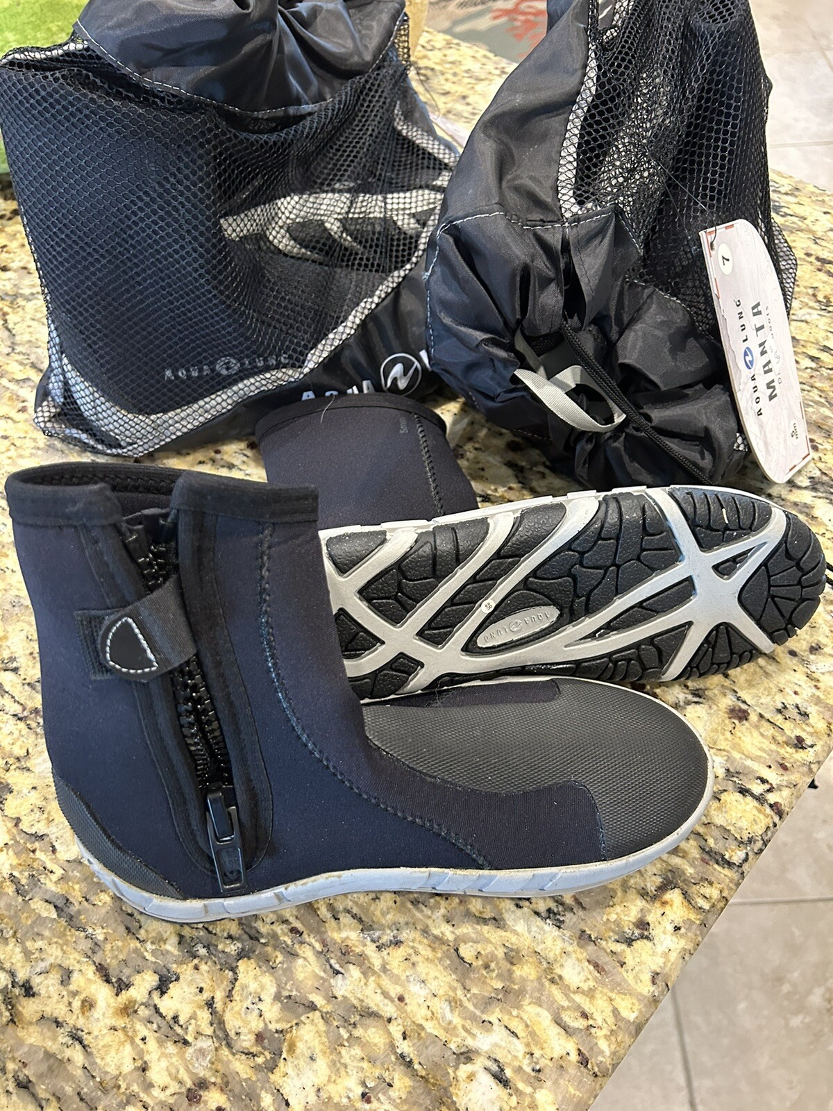 Aqua Lung Manta Dive Boots 5mil eBay