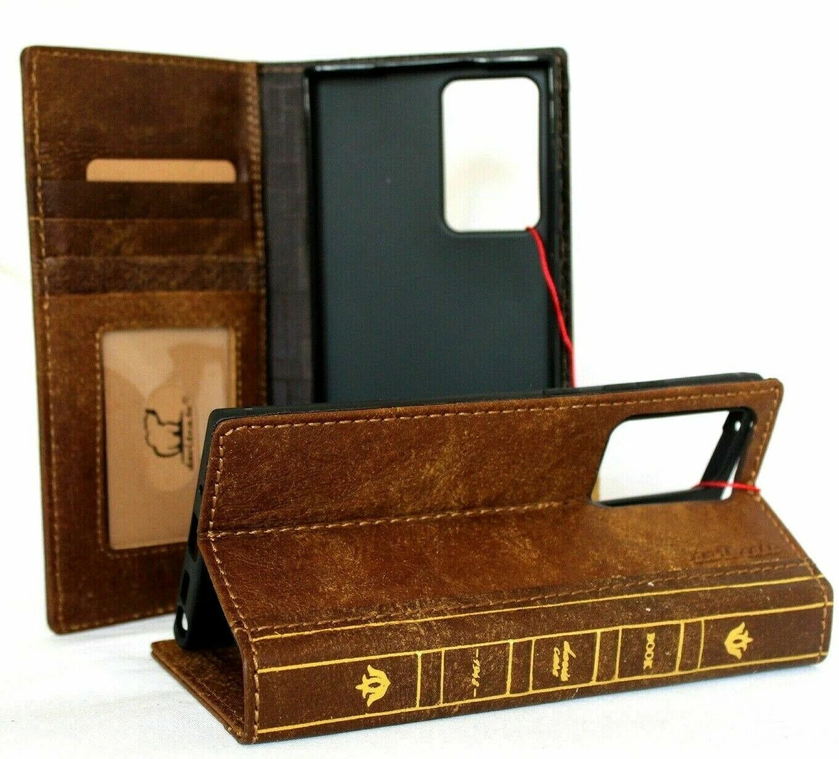Case for Samsung Note 10 Plus Phone, Leather Wallet