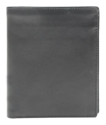 Esquire Frankfurt High Wallet Geldbörse Black schwarz Neu