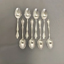 Oneida LTD Stainless USA Berkeley Square Set Of 8 Dinner Spoon 6 3/4"