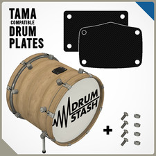Tama Starclassic Drums 3D Printed Bass Masking Plate Set, Color Options