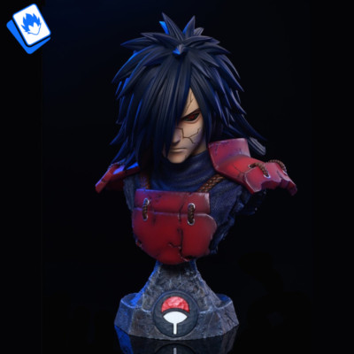 Naruto Madara Uchiha Bust 15cm COLLECTIBLE STATUE Anime Action Figure