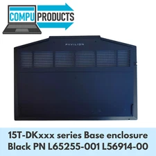 HP Pavilion Gaming 15T-DKxxx series Base enclosure Black PN L65255-001 L56914-00