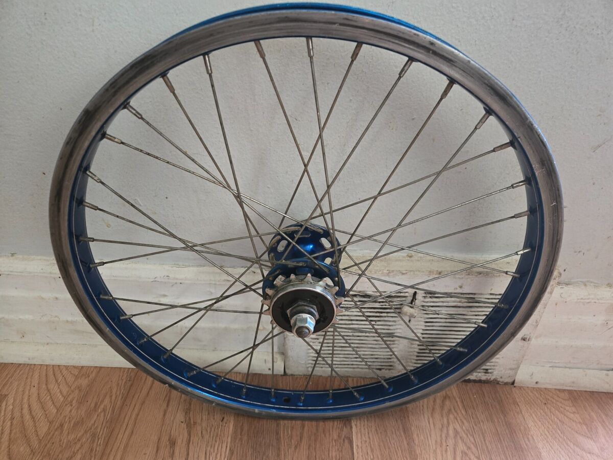 OLD SCHOOL BMX REAR WHEEL SUZUE HUB UKAI 20 OLD SCHOOL BMX REAR WHEEL SUZUE HUB UKAI 20
