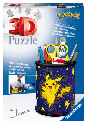 Ravensburger 3d Puzzle 11257 - Utensilo Pokémon Pikachu - 54 Teile -