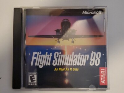 Microsoft Flight Simulator 98 CD-ROM PC Video Game Windows