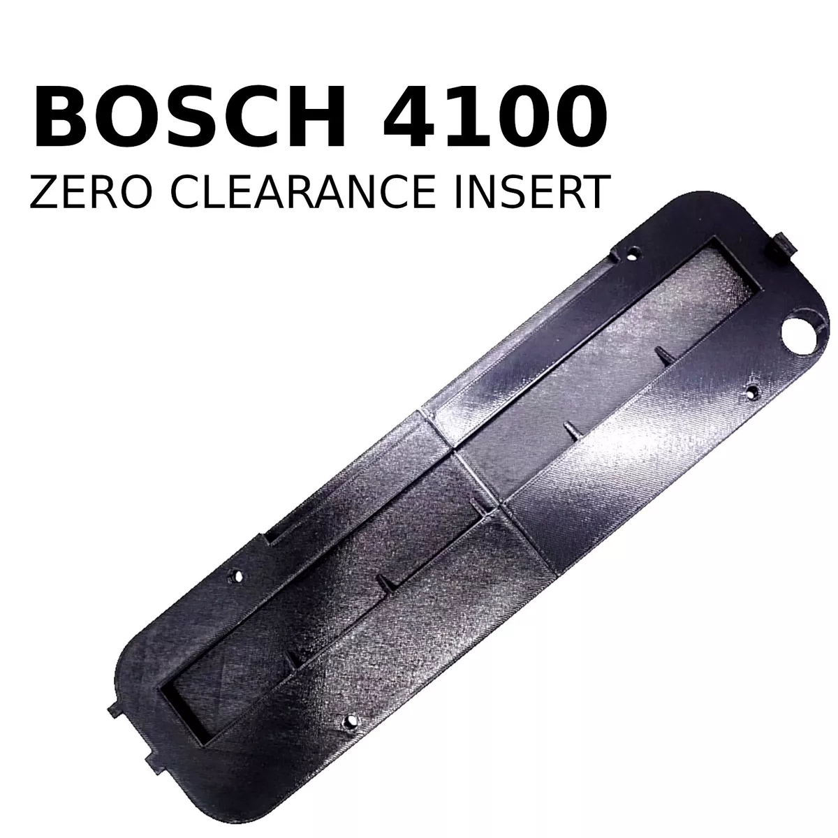 Zero Clearance Throat Plate Insert for Bosch 4100 Table Saw eBay