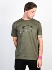 Oakley Mens PC Stealth II Tee Short Sleeve T-Shirt Dark Brush Size Large New