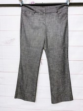 New York  Company Stretch Womens Pants Size 12 Average Gray Flat Front Pockets