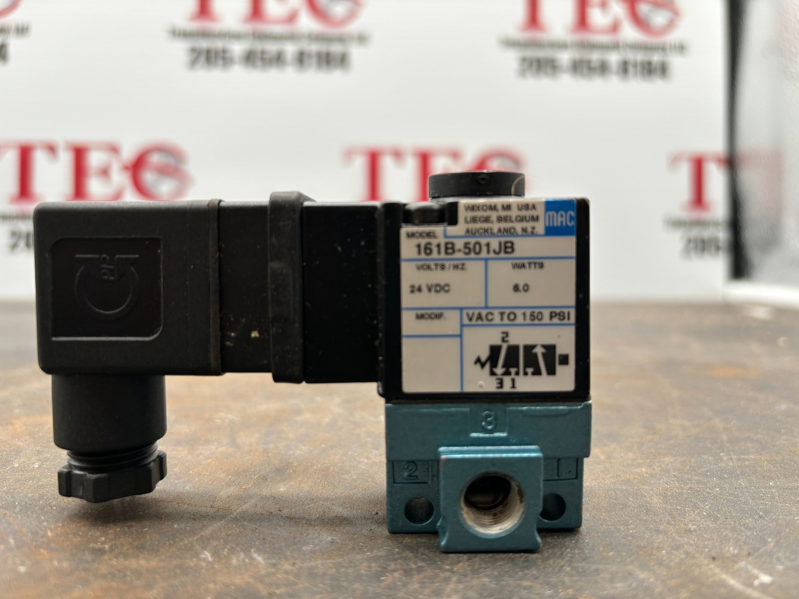 MAC Valves Inc 161B-501JB Solenoid Valve