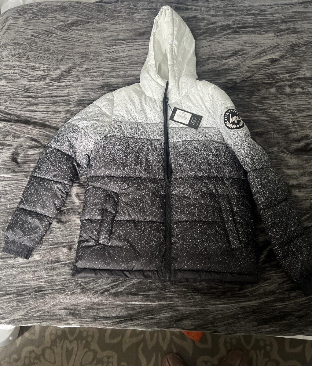 Hooded Jacket Hype Jacket Brands Hype Speckle Fade Jacket Aged 13