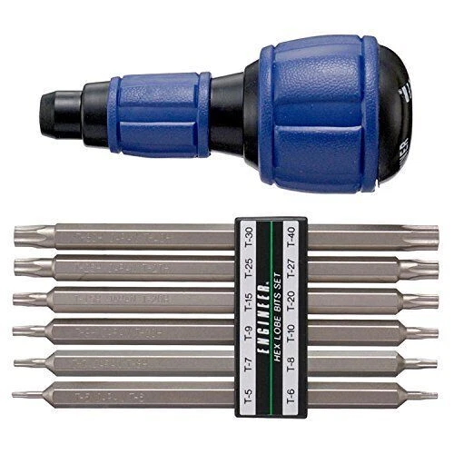Engineers master grip screwdriver set special screws corresponding