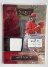 Amir Garrett 2022 Panini Select Swatches JERSEY PATCH #SELS-AG Cincinnati Reds