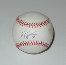 DUSTIN ACKLEY AUTO'D SIGNED MLB BASEBALL PSA/DNA COA SEATTLE MARINERS YANKEES NC