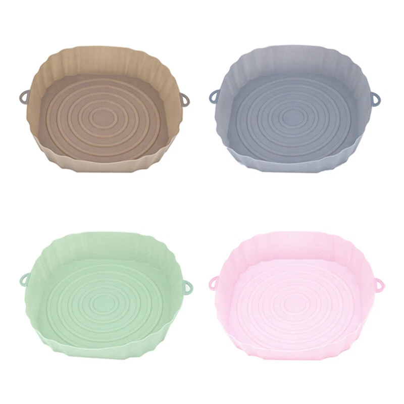Air Fryer Silicone Pot Oven Baking Tray Basket Mat Silicone Pot Air Fryers Pad Air Fryer Silicone Pot Oven Baking Tray Basket Mat Silicone Pot Air Fryers Pad