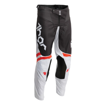 Thor Pulse Cube Gray and Orange MX Off Road Pants - Men's Sizes 28 & 30