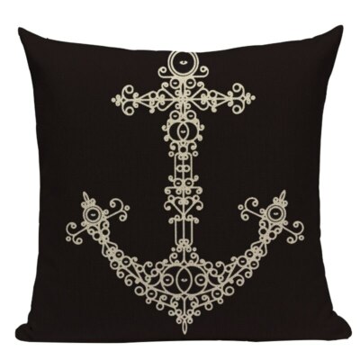 Kissenbezug Kissenbezug Meer Ozean Boot 45x45 cm 