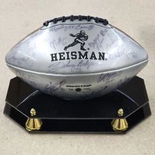 Reebook Heisman Football In Case Signed By 22 Heisman Trophy Winners w/ JSA COA