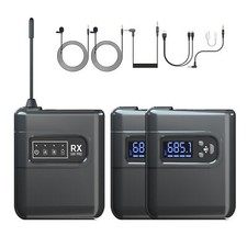 Microphone System with 2 Transmitters and 1 Receiver Y9E0