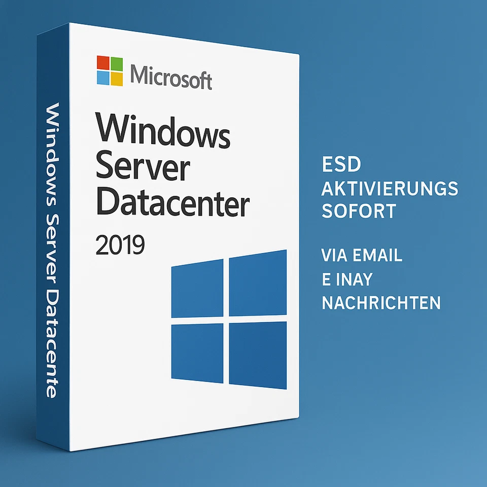 MICROSOFT Windows Server 2019 Datacenter - Chiave di attivazione ESD originale