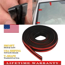 10FT Windshield Car Roof Rubber Seal Strip Noise Insulation Stickers Accessories