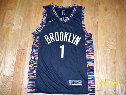 Brooklyn Nets D'Angelo Russell NBA Jersey Size 50 Large