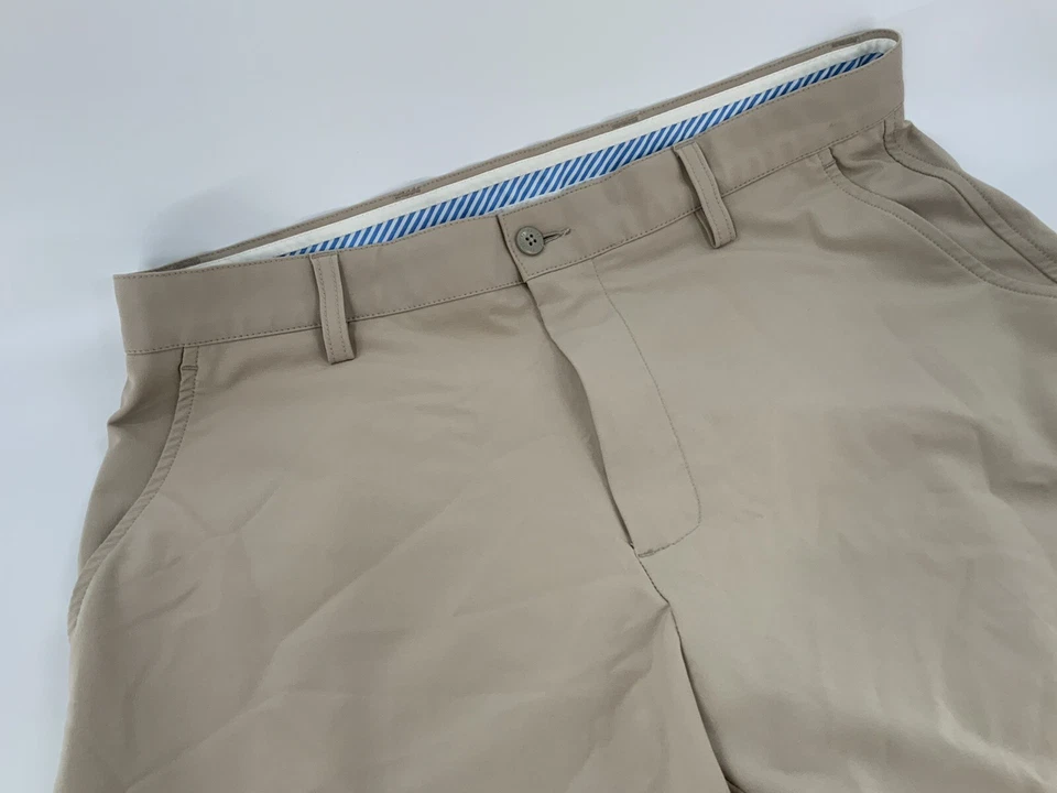 Pantalones de golf FootJoy para hombre 34x29 tostados polielastizados frente plano LNWOT YGI K2-144 Foto 3 de 4