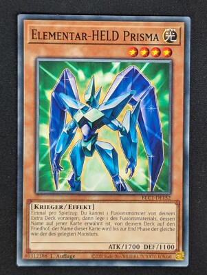 Elementar-HELD Prisma BLC1-DE152 Common Deutsch NM YUGIOH