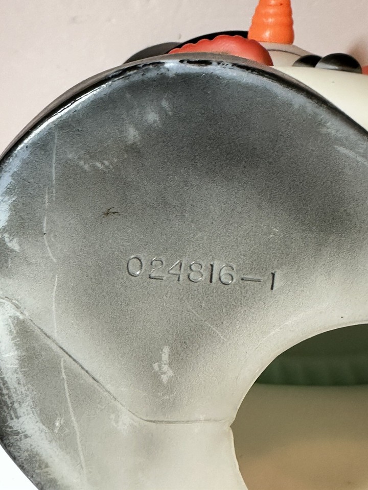 Vintage General Foam Plastics 18" Blow Mold Snowman Christmas Lights Up