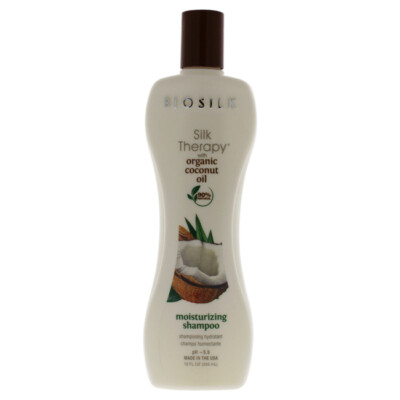 Silk Therapy with Organic Coconut Oil Moisturizing Shampoo