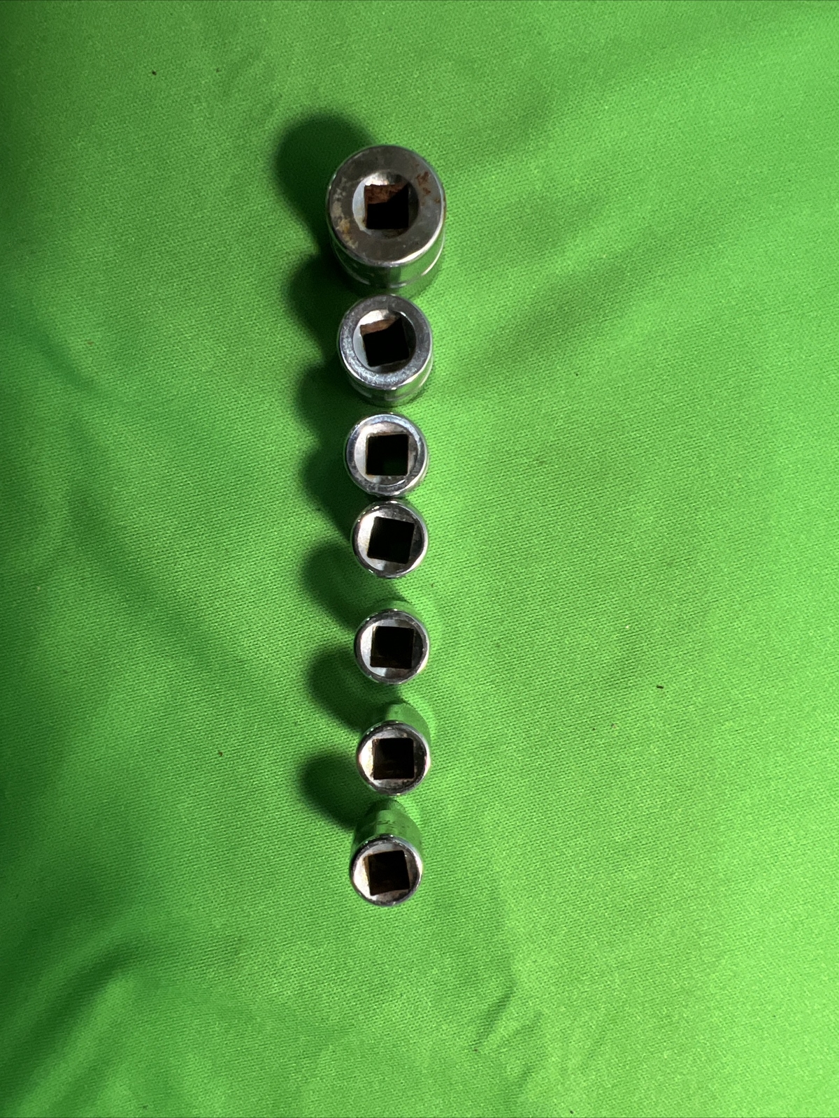 Snapon 7 pc 1/4" Drive 12Point SAE Flank Drive® Shallow Socket Set