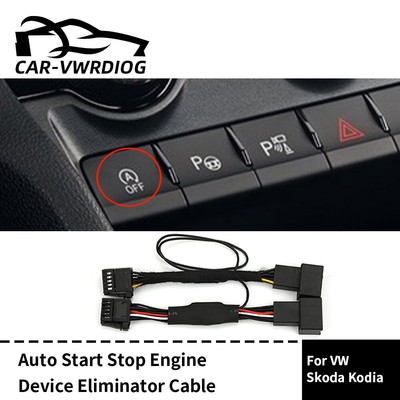 For Volkswagen Skoda Kodiak Stop Start Engine System Cable Delet Eliminator Plug
