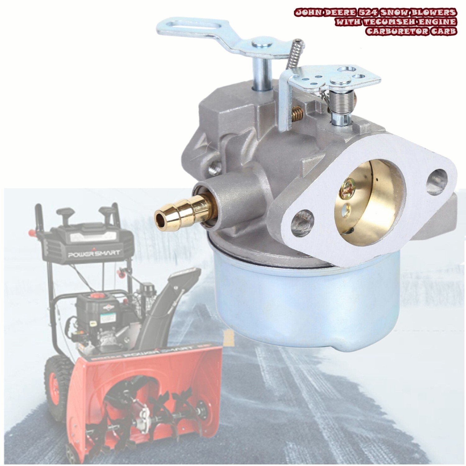 FOR 9 HP TECUMSEH POWERED CRAFTSMAN SNOWBLOWER CARBURETOR CARB eBay