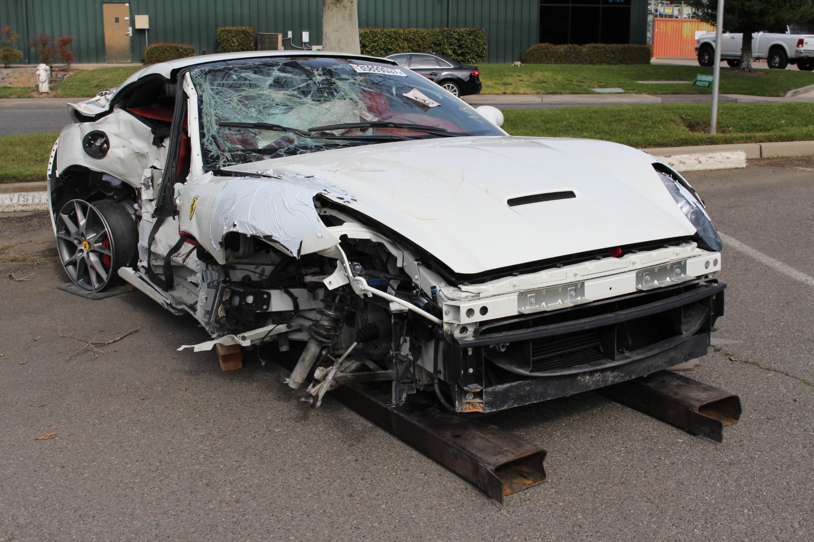 Ferrari California, LH, Left Door Step Plate, Used P/N 69749900