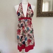 Vintage Floral Mini Dress Size M