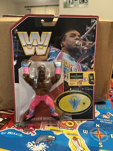 Mattel WWE Wrestling Retro Xavier Woods Action Fig...