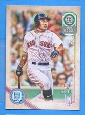 2018 Topps Gypsy Queen #171 Tzu-Wei Lin Red Sox