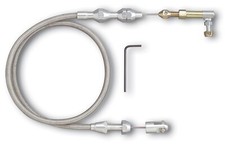 Lokar Tc-1000ht Hi-tech Throttle Cable Kit 36 Universal Cut To Fit Stainless