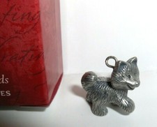 Husky Pup 2000 Miniature-Frosty Friends-Collectors Club,Pewter Hallmark Ornament
