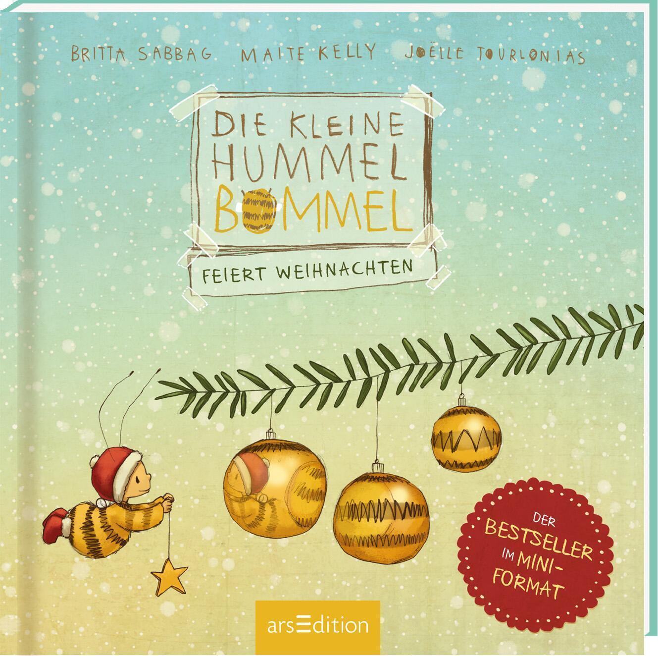 Die Kleine Hummel Bommel Feiert Weihnachten (mini-ausgabe) Britta