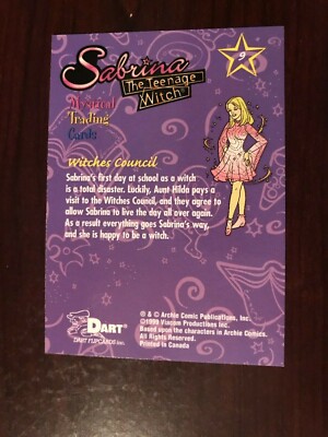 1999 Sabrina The Teenage Witch #9 - Witches Council | eBay