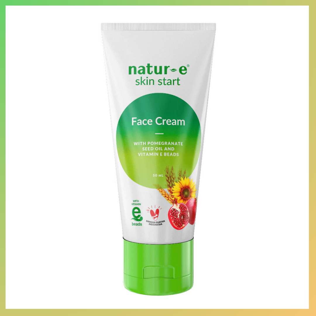 Natur-e Vitamin E & Pomegranate Face Cream 50ml with UV Protection