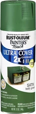 2X 12 Oz Leafy Green Cover Spray Paint Satin [Set of 6]66