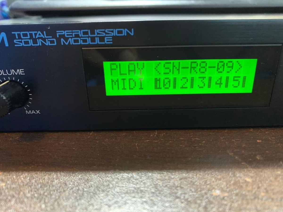 Roland R8M+SN-R8-09 drum synthesizer percussion module rock